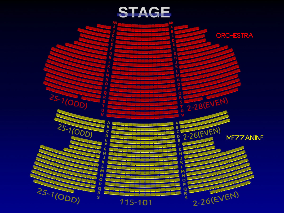 Al Hirschfeld Theatre: Broadway Seating Chart, History, Info ...