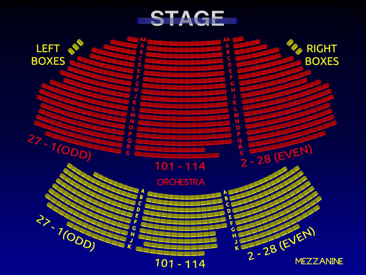 Come From Away Theater Seating Chart