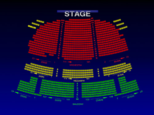 The Egg Hart Theatre Seating Chart