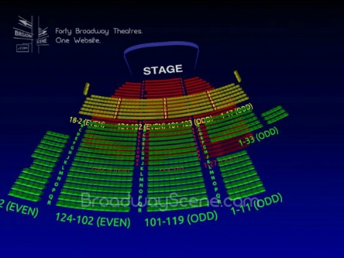 King Kong Broadway Theatre Seating Chart