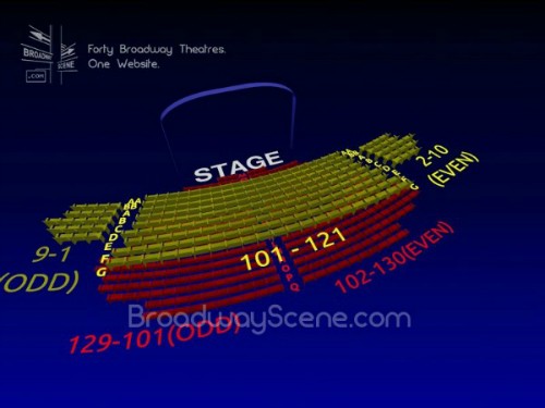 Samuel Friedman Theater Seating Chart