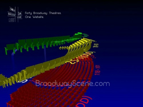 Walter Kerr Theatre: Interactive 3-D Broadway Seating Chart ...