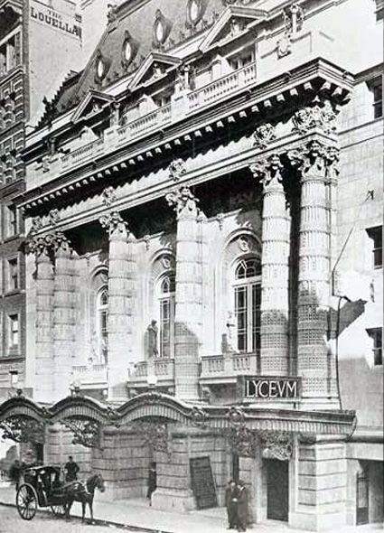 Lyceum Theatre 3D Broadway Seating Chart, Theatre History Broadway
