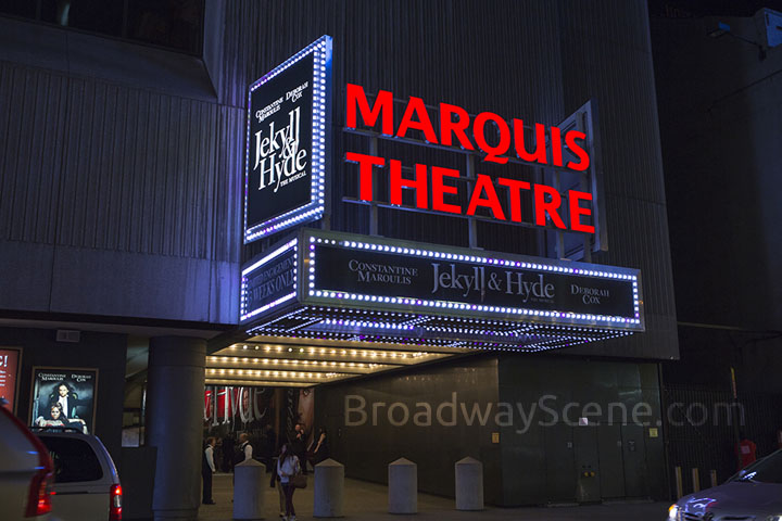 Marquis Theatre Broadway Seating Charts History Info.