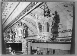 Interior of thE Astor above the proscenium.