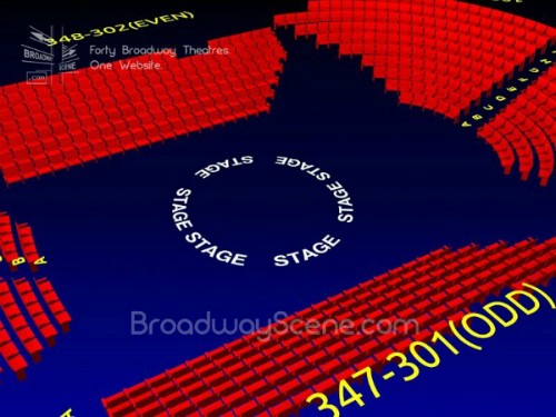 Circle in the Square Theatre Broadway Seating Chart Info