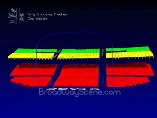 Richard rogers best sale theater seat map