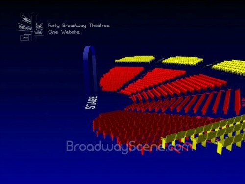 Vivian Beaumont Theatre Interactive Broadway Seating Chart