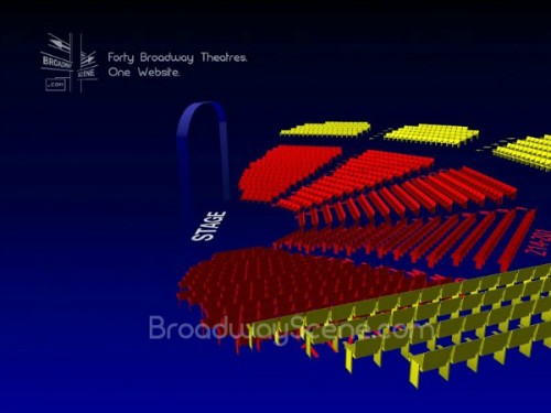 Vivian Beaumont Theatre Interactive Broadway Seating Chart