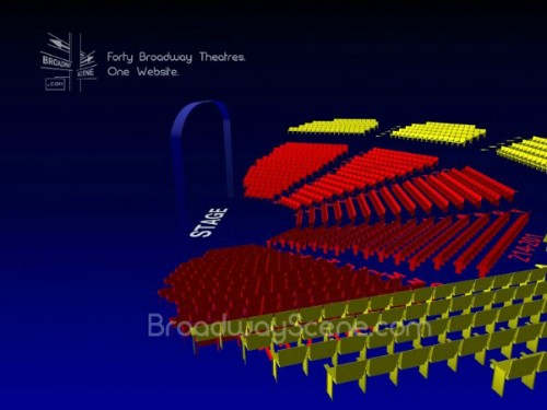 Vivian Beaumont Theatre Interactive Broadway Seating Chart