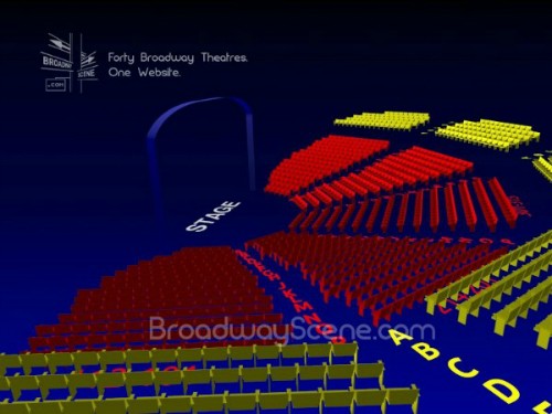 Vivian Beaumont Theatre Interactive Broadway Seating Chart