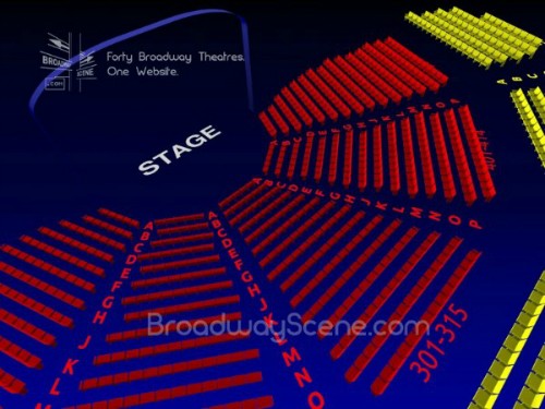 Vivian Beaumont Theatre Interactive Broadway Seating Chart