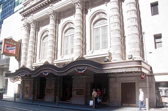 Lyceum Theatre 3D Broadway Seating Chart, Theatre History Broadway
