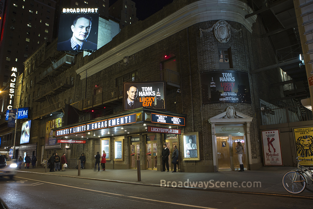 Broadhurst Theatre Group Broadway Seating Chart, History, Broadway Scene