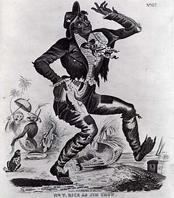 Thomas D. Rice 1832 Jump Jim Crow. 