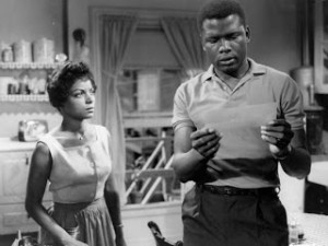 Sidney Poitier and Ruby Dee