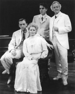 Kevin Spacey, Bethel leslie, Peter Gallagher and Jack Lemon in Long Day's Journey into Night. 