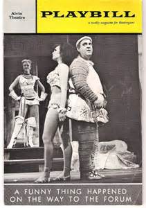 Abbott's last major hit would be Sondheim's first as a composer, A Funny Thing Happened on the Way to the Forum. 