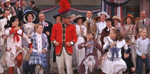 Robert Preston in the film The Music Man