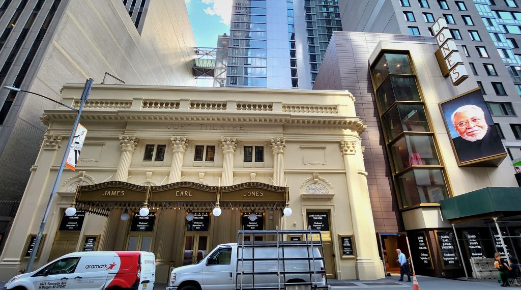 Front of the James Earl Jones Theatre